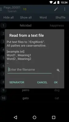 Words Notes android App screenshot 4